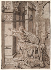 De Geliefden Verrast door de Dood, 1510 door Hans Burgkmair
