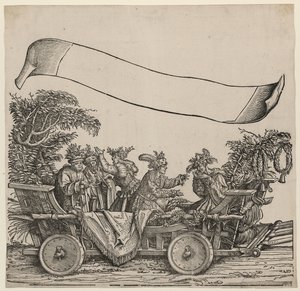 Natuurlijke dwazen De triomfantelijke processie van keizer Maximiliaan I