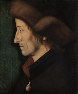 Portret van Sebastian Brant door Hans Burgkmair the Elder