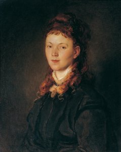 Meisje met roodblond haar