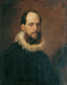 Wilhelm Wartenegg in een kostuum uit de 17e eeuw door Hans Canon