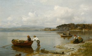 Fjordlandschap door Hans Gude