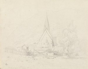Vossevangen met Voss kerk