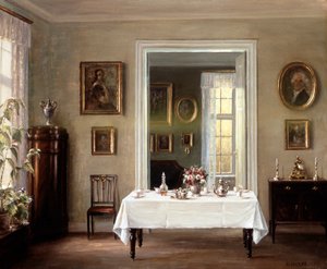 Het interieur door Hans Hilsoe