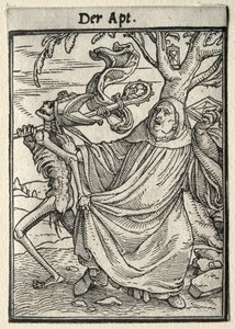 Dans van de Dood: De Abt door Hans Holbein
