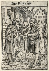 Dans van de Dood: De Advocaat door Hans Holbein