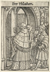 Dans van de Dood: De Kanunnik door Hans Holbein