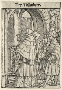 Dans van de Dood: De Kanunnik door Hans Holbein