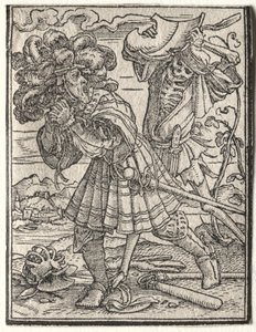De Dans van de Dood: De Graaf of Hertog door Hans Holbein