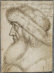 Portret van Ulrich Artzt, burgemeester van Augsburg, en kapitein van de Zwabische Liga