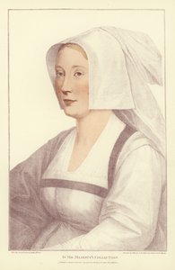 Anonieme vrouw door Hans Holbein der Jüngere