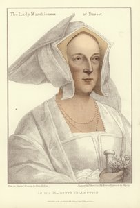 Frances, De Markiezin van Dorset door Hans Holbein der Jüngere