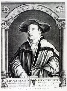 Hans Holbein de Jongere, gegraveerd door Bartholomaus Huebner, 1790