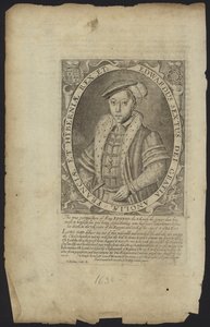 Koning Edward VI van Engeland en Ierland door Hans Holbein der Jüngere