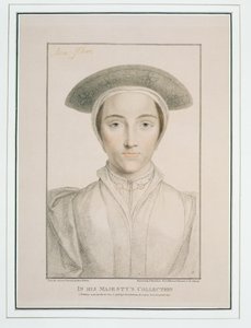 Portret van koningin Anna van Kleef door Hans Holbein der Jüngere