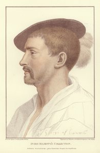 Simon George van Quocoute door Hans Holbein der Jüngere