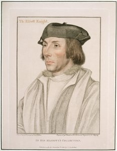 Sir Thomas Elyot (ca. 1490-1546) gegraveerd door Francesco Bartolozzi, 1794