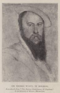 Sir Thomas Wyatt door Hans Holbein der Jüngere