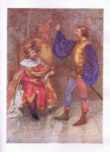 En ik zal honderdduizend doden sterven voordat ik het kleinste deel van deze gelofte breek (Koning Hendrik IV), uit De Volledige Werken van Shakespeare gepubliceerd door George Harrap & Co Ltd, 1920s