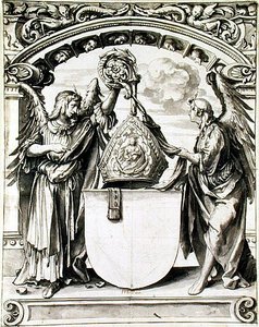 Ontwerp voor een glas-in-loodraam, ca. 1520