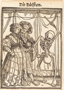 De Edeldame door Hans Holbein der Jüngere
