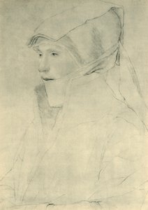 Dorothea Kannengiesser, 1525-1526, 1943 door Hans Holbein der Jüngere