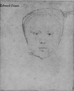 Edward, Prins van Wales door Hans Holbein der Jüngere