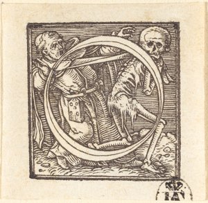 Letter O door Hans Holbein der Jüngere