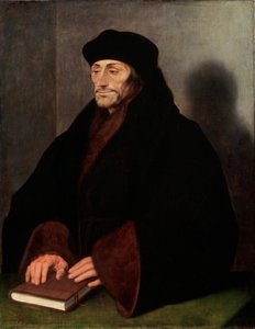 Portret van Erasmus van Rotterdam, 146669-1536, 1523 door Hans Holbein der Jüngere