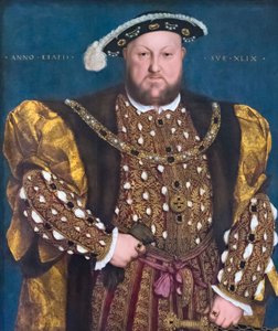 Portret van Hendrik VIII door Hans Holbein der Jüngere