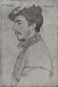 Sir Nicholas Poyntz, ca. 1533-1543, 1945 door Hans Holbein der Jüngere