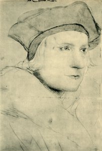 Sir Thomas More, ca. 1526-1527, 1943 door Hans Holbein der Jüngere