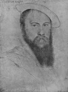 Sir Thomas Wyatt door Hans Holbein der Jüngere
