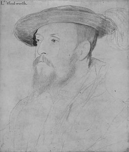 Thomas, Baron Wentworth, ca. 1532-1543 door Hans Holbein der Jüngere