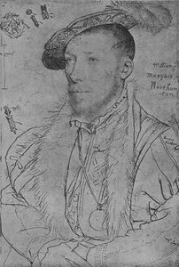 William Parr, Markies van Northampton, c1538-1542 1945 door Hans Holbein der Jüngere