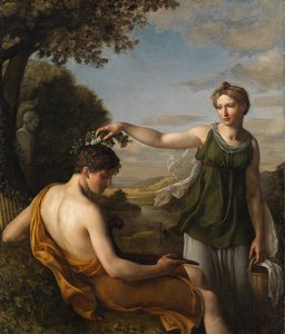 Chloe, door Oeri, Hans Jakob (1782-1868) door Hans Jakob Oeri