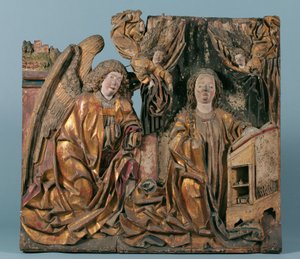 Aankondiging aan Maria door Hans Klocker