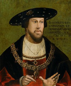 Portret van koning Lodewijk II van Hongarije (1506-1526)