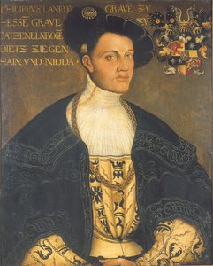 Portret van de Hessische landgraaf Filips I
 (1504-1567)
Alternatieve titel: Portret van Philipp von Hessen of Philipp der Großmütige von Hessen