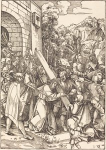 Christus Draagt het Kruis door Hans Leonard Schaufelein