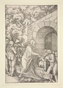 Christus in het voorgeborchte door Hans Leonard Schaufelein