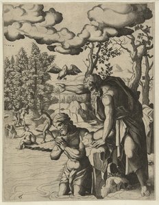 Doop van Christus door Hans Liefrinck (I) (attributed to)