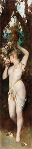 De vijf zintuigen: De geur door Hans Makart