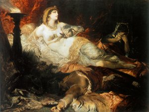 De dood van Cleopatra, 1875
