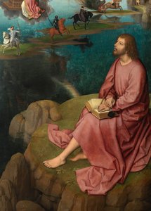Detail (rechterpaneel van het drieluik van Sint Jan de Doper en Sint Jan de Evangelist)