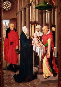 Presentatie in de tempel door Hans Memling