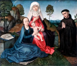 St. Anna, De Maagd en Kind en een Donor, 1927