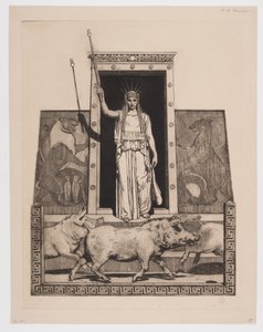 Circe verandert de mannen van Odysseus in varkens