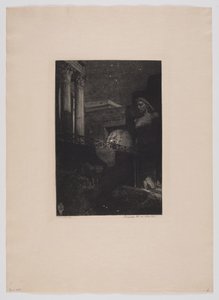 Verleden nacht onze hongerige kat door Hans Nikolaj Hansen