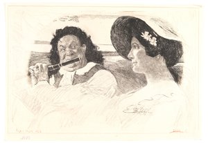 Idylle van Fredensborg door Hans Nikolaj Hansen